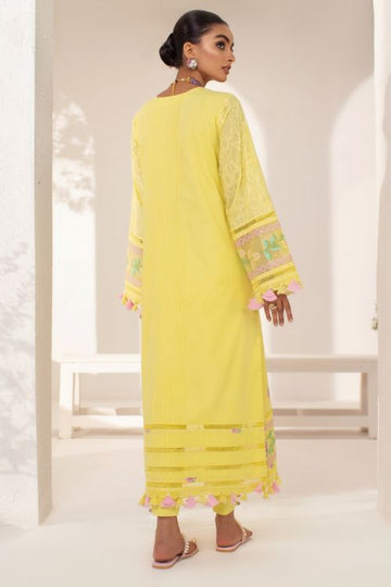 Alkaram ED 07C 22 2 Lemon Meraki Embroidered Lawn 2022 Online Shopping